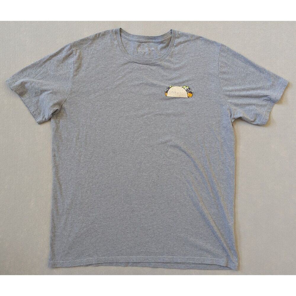 Men's Under Armour Loose Fit Los Angeles Taco Truck Gray Size XXL